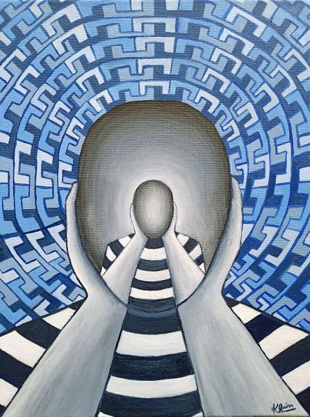 The Sound of Silence — oil on canvas by Kevin Quinn